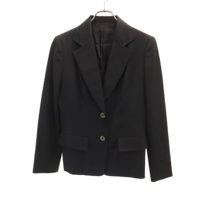 BURBERRY LONDON バーバリーロンドン テーラードジャケット 38 ブラック 三陽商会