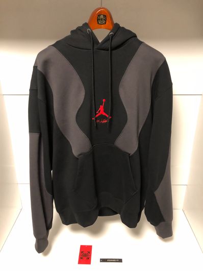 OFF-WHITE / Jordan Hoodie "Black"