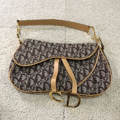 Dior Trotter Saddle Bag "Brown"