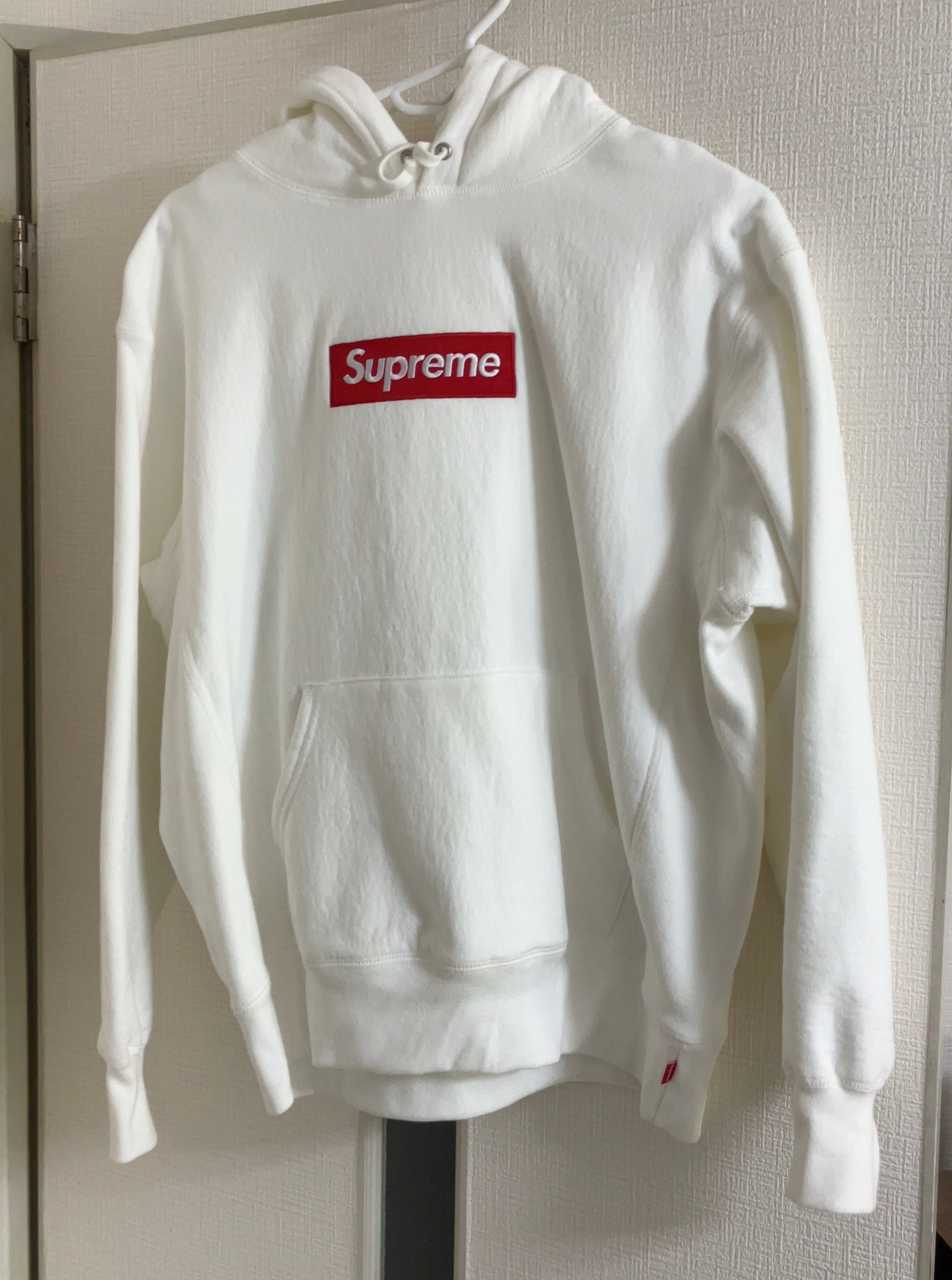 Supreme Box Logo Hooded Sweatshirt "White" (21FW)