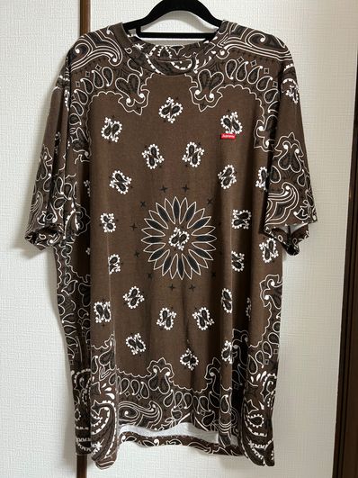 Supreme Small Box Tee "Bandana Brown"(21SS)