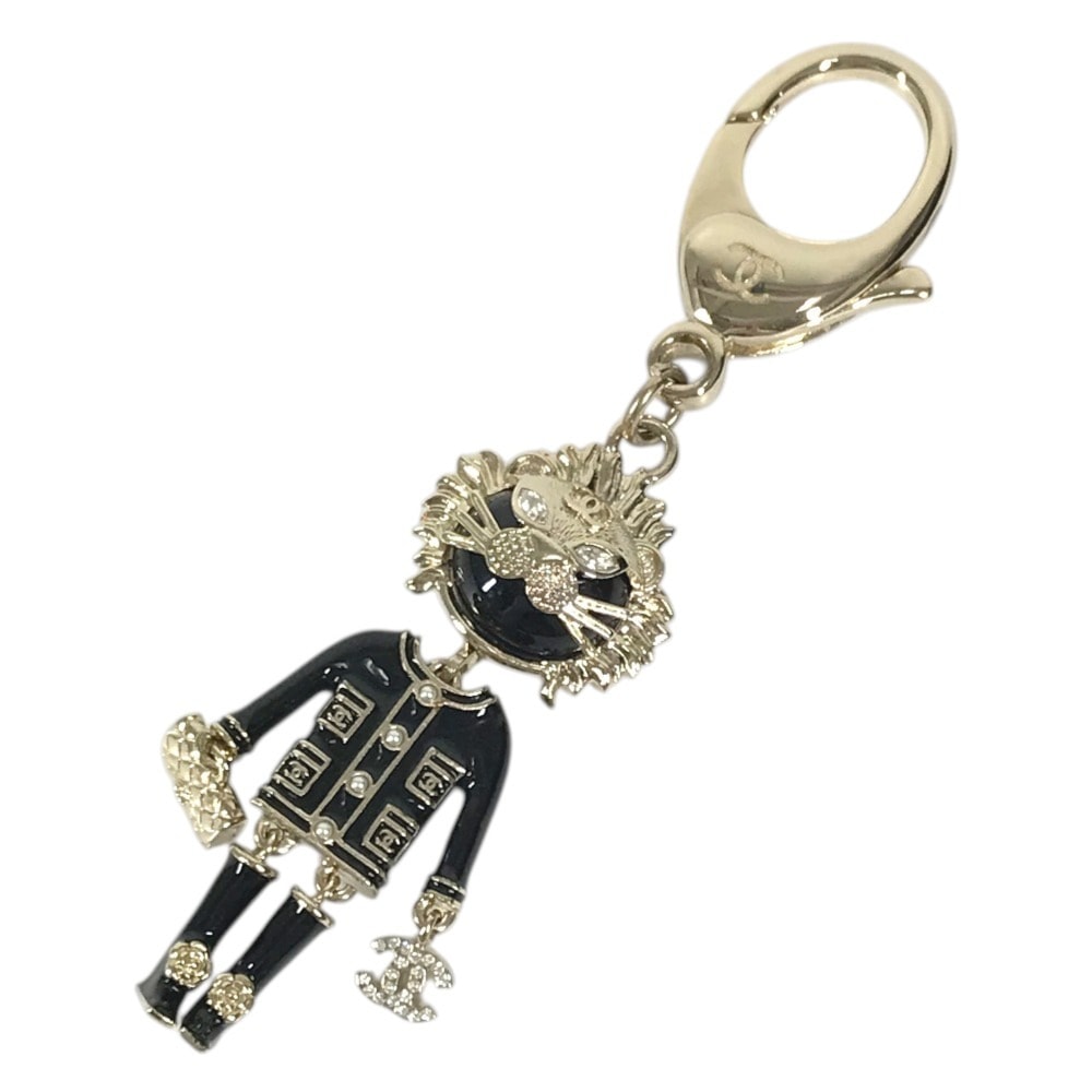B (目立った傷や汚れなし)】シャネル CHANEL ライオン カメリア ロゴ