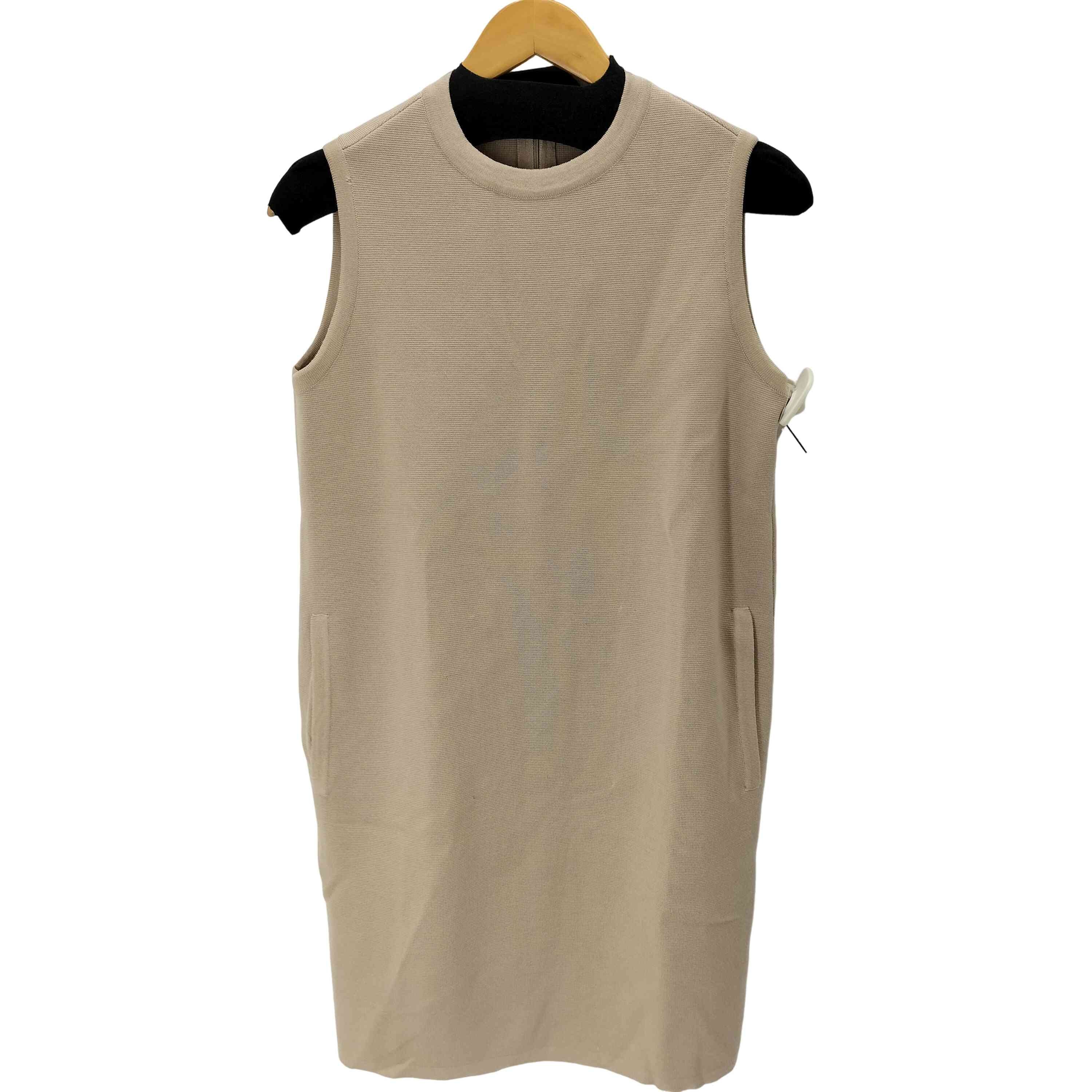 白タグ ウールノースリーブワンピース【1141288097517】