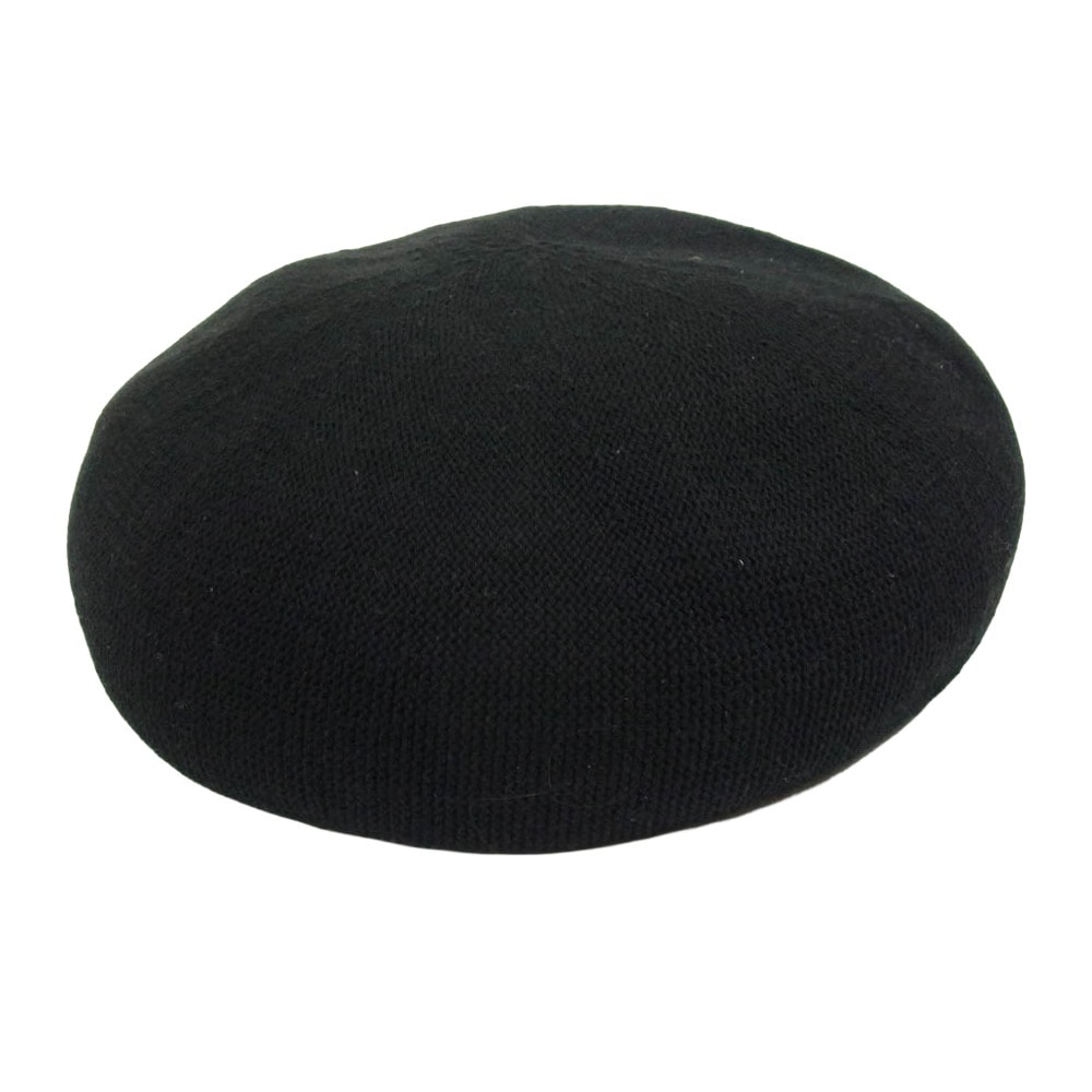 CHALLENGER チャレンジャー 帽子 COTTON BERET コットン ベレー帽 ブラック ブラック系【中古】