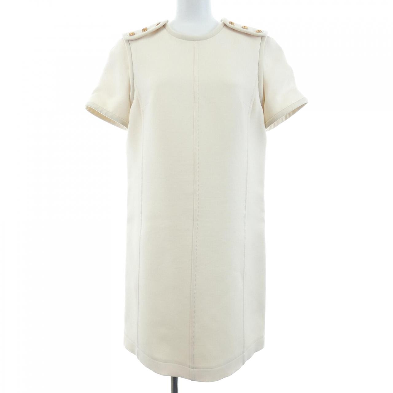 ルイヴィトン LOUIS VUITTON エプロンボタンドレス FODR10NQA ワンピース