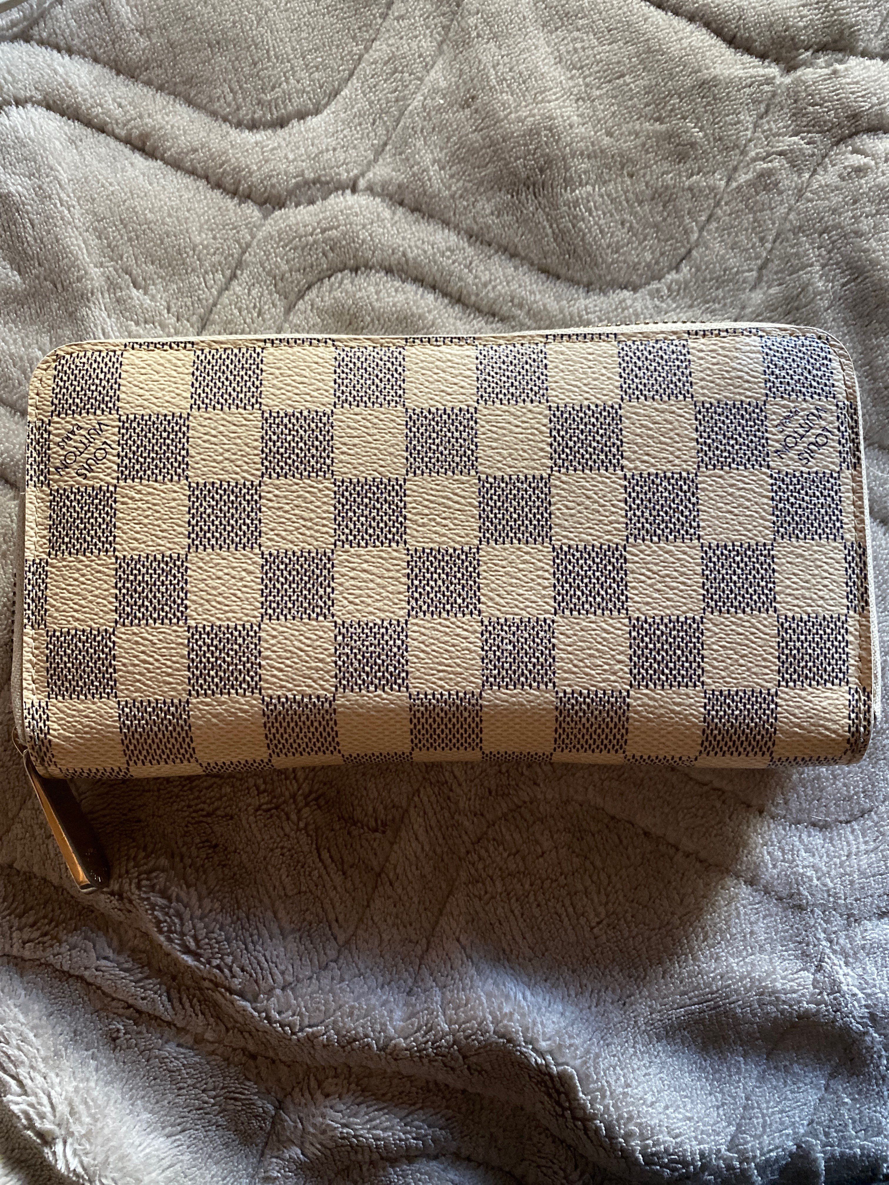 Louis Vuitton Zippy Wallet Damier Azur