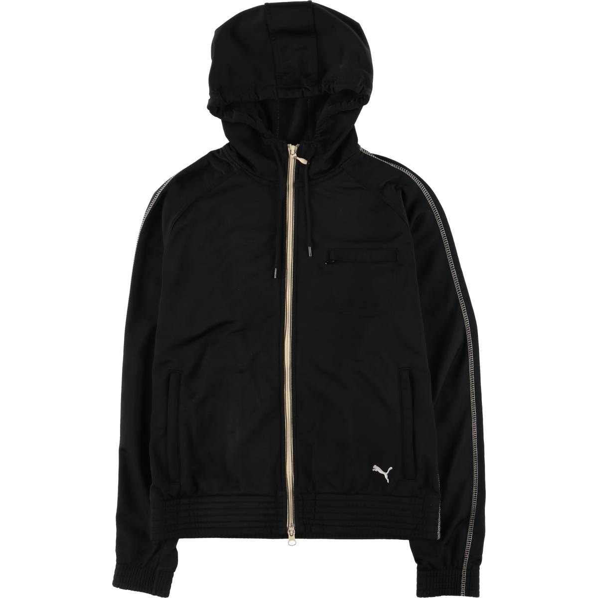 古着 90~00年代 プーマ PUMA ジャージパーカー トラックジャケット レディースS相当 ヴィンテージ/eaa558028