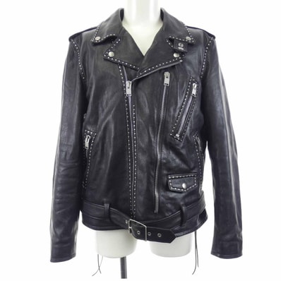 サンローラン SAINT LAURENT 361697 Y5GC1 レザーライダースジャケット