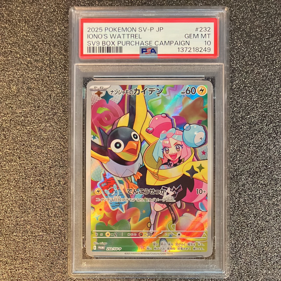 ナンジャモのカイデン P [SV-P 232](プロモーションカード「拡張パック バトルパートナーズ Box購入キャンペーン」)