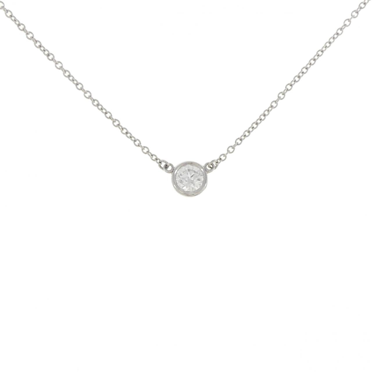 티파니 바이 더 야드 네크리스 0.28CT H VS1 EXT