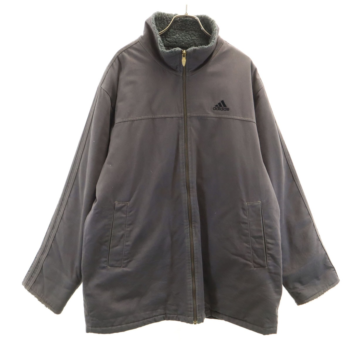 adidas アディダス ジャケット O グレー系 薄中綿入り