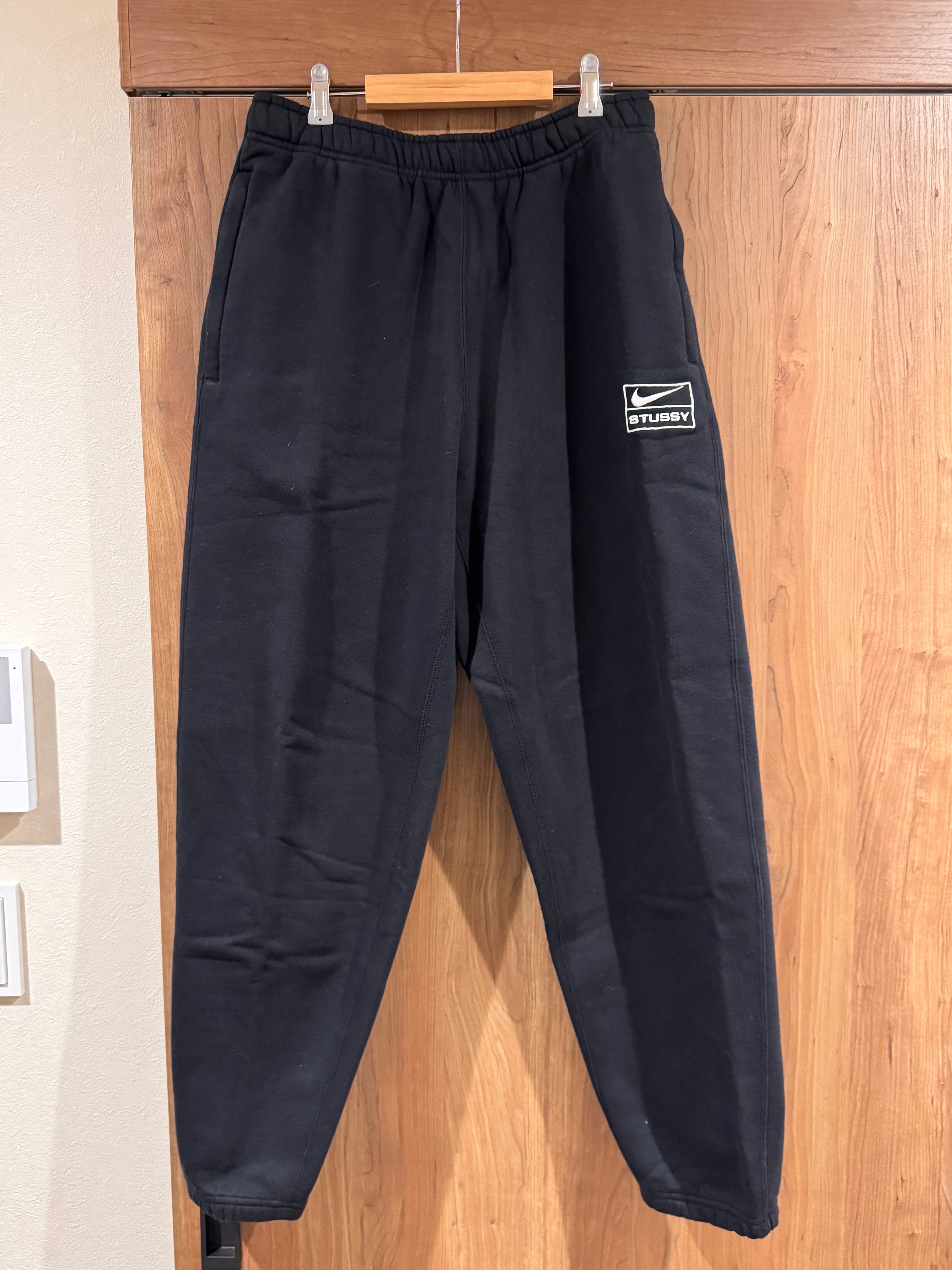 Stussy × Nike NRG Washed Fleece Pant (US Size) "Black" DN4030-010
