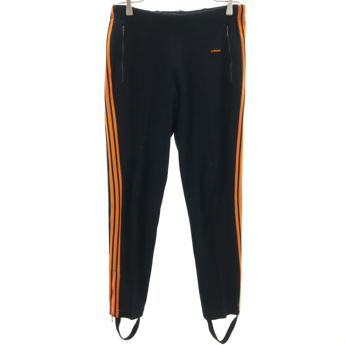 adidas アディダス 70s ヴィンテージ 西ドイツタグ トラックパンツ 3 ブラック ジャージ デサント