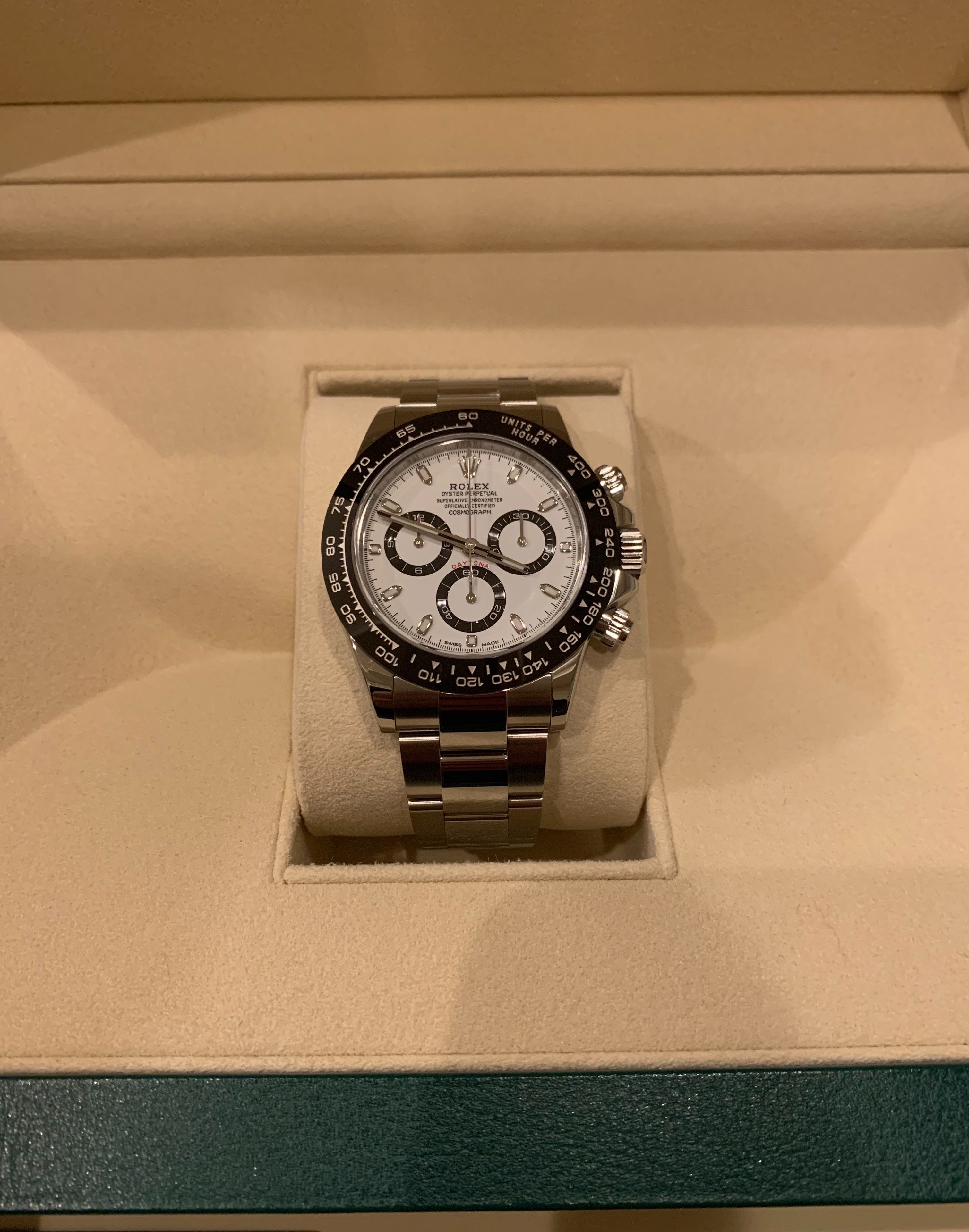 ROLEX Cosmograph DAYTONA White Dial 116500LN