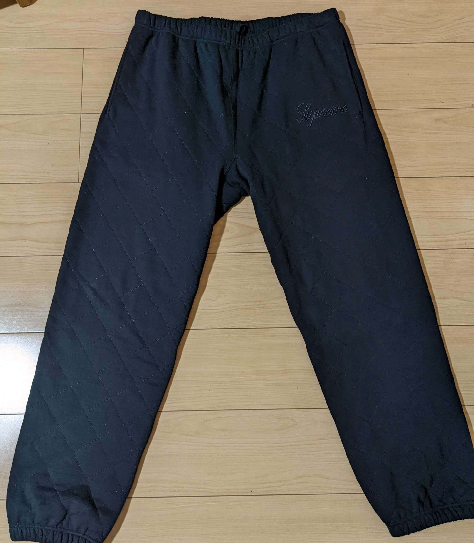 supreme quilted sweatpant