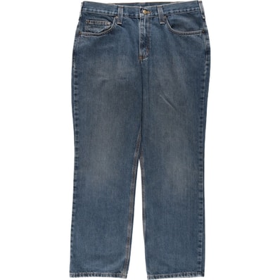 古着 カーハート Carhartt RELAXED FIT テーパードデニムパンツ メンズw35相当/eaa631139