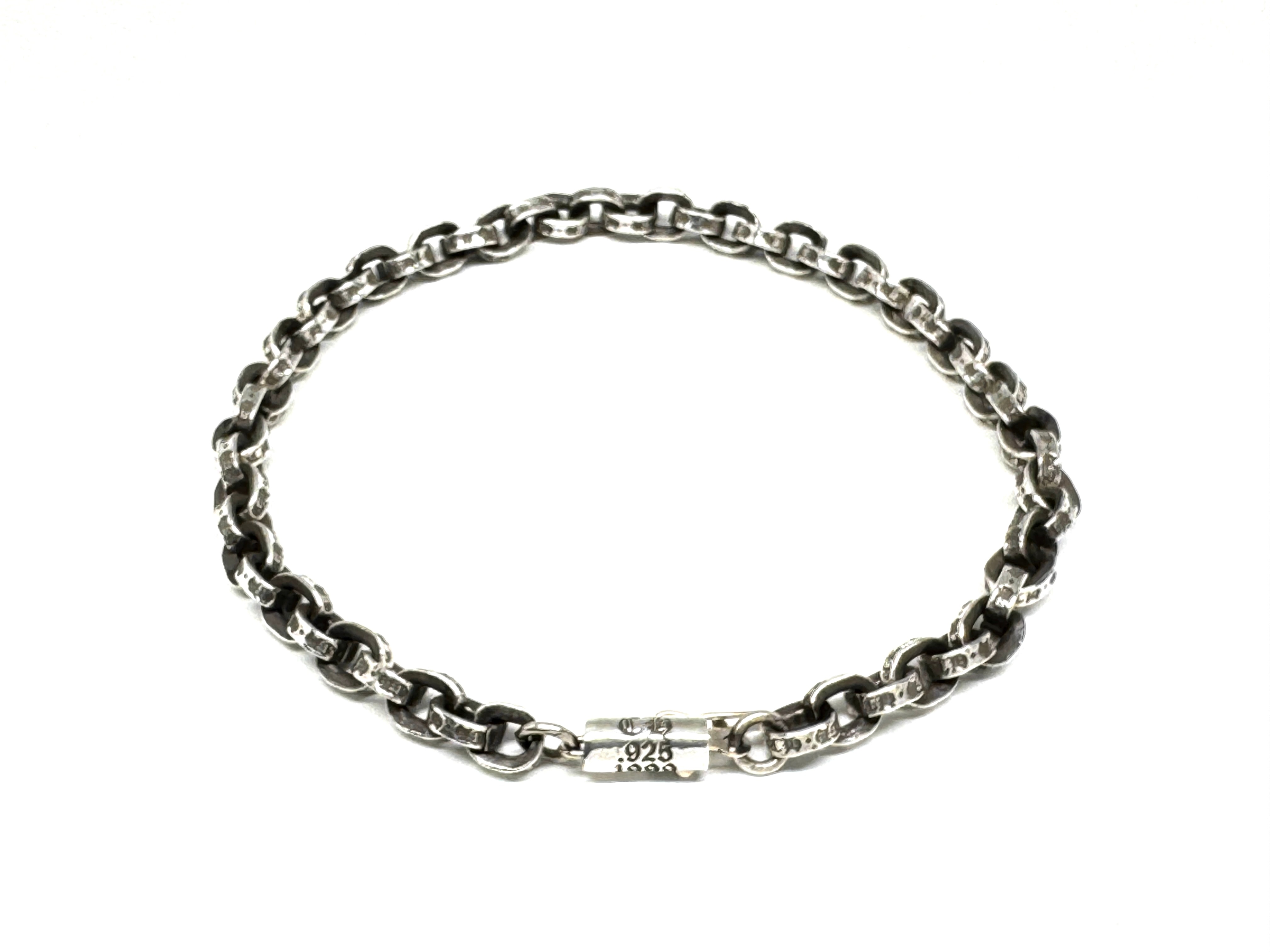 Chrome Hearts Paper Chain Bracelet "Silver"