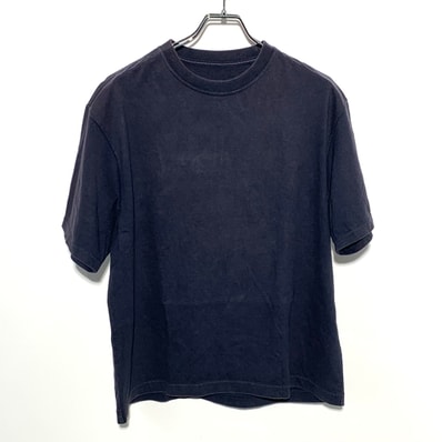 ENNOY Logo Patch Crew Neck Tee "Navy"