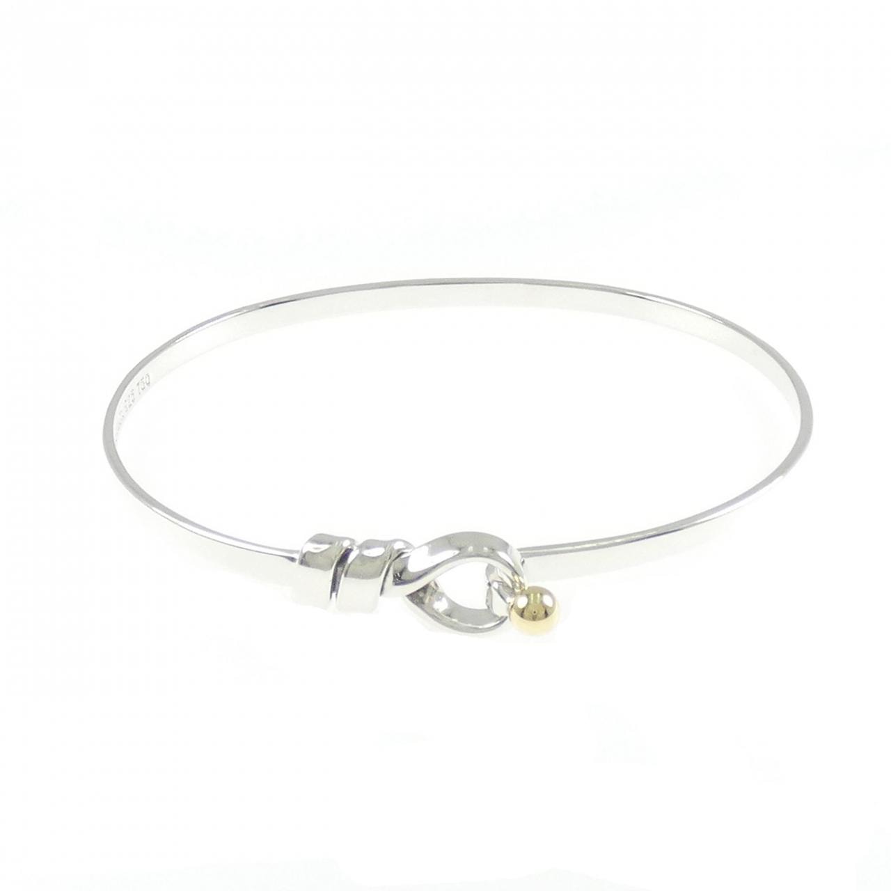 【ヴィンテージ】ティファニー フック&アイ バングル