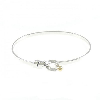 【ヴィンテージ】ティファニー フック&アイ バングル