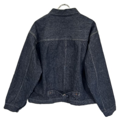 アプレッセ 26SS AP-1001 ワンウォッシュ/インディゴ オリジナルタックボタン 13.5oz 1st Type Denim Jacket 48