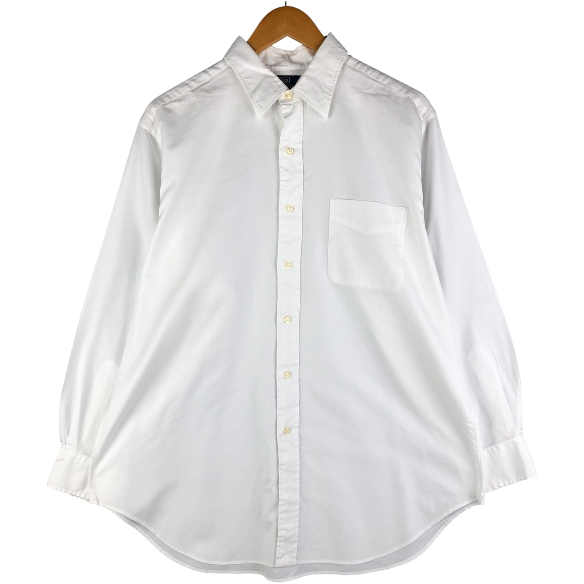 古着 ラルフローレン Ralph Lauren POLO by Ralph Lauren ANDREW 長袖 コットンシャツ メンズL相当/eaa602611