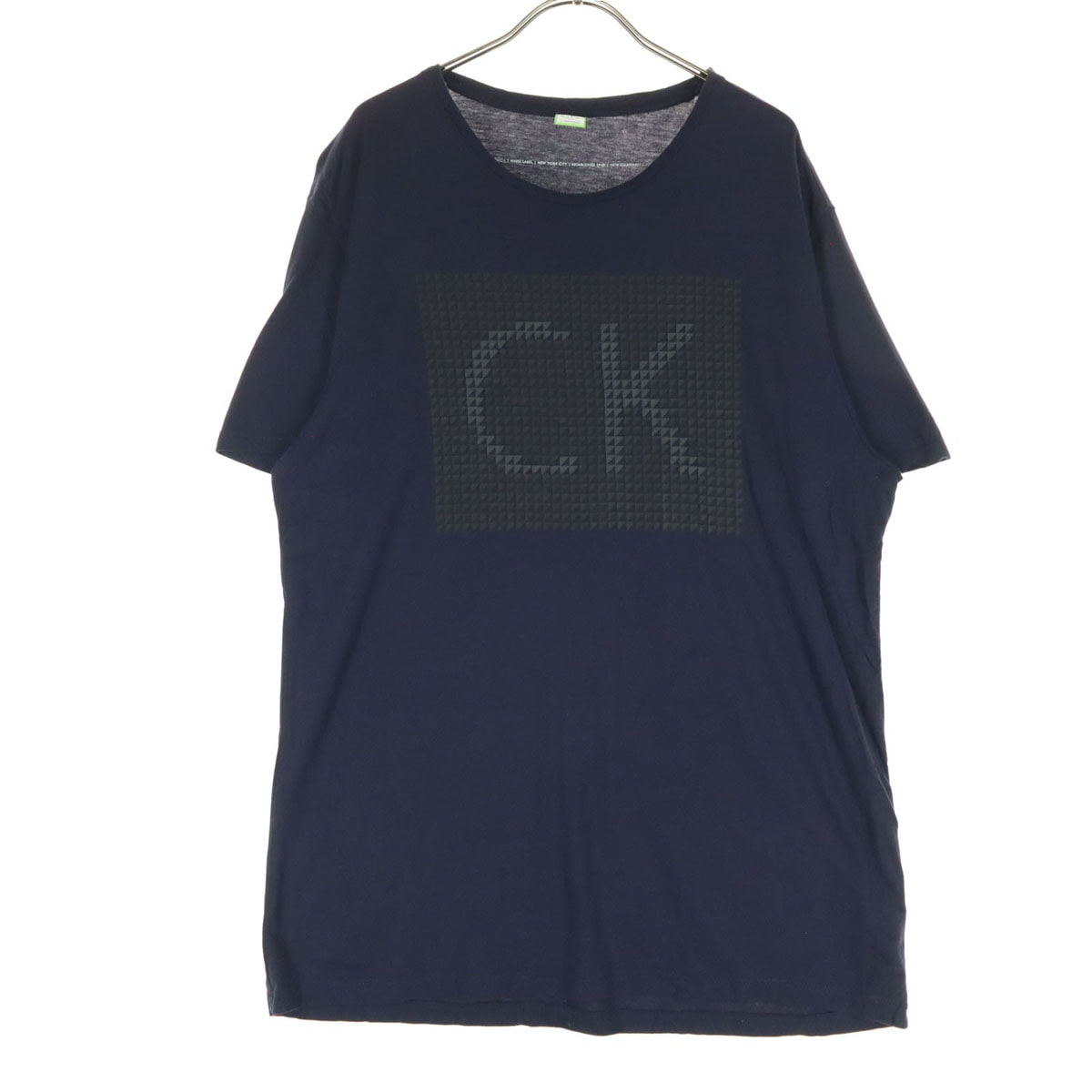 Calvin klein カルバンクライン ロゴプリント 半袖 Tシャツ ネイビー