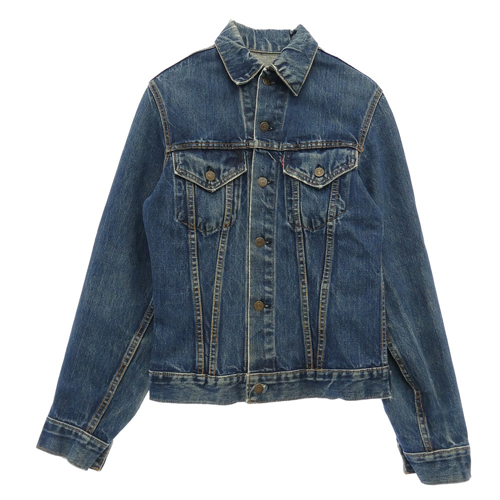Levi's リーバイス Vintage ヴィンテージ USA製 70s 70505 BIG E 4TH デニム ジャケット 不均等V ボタン裏刻印524 インディゴブルー系【中古】