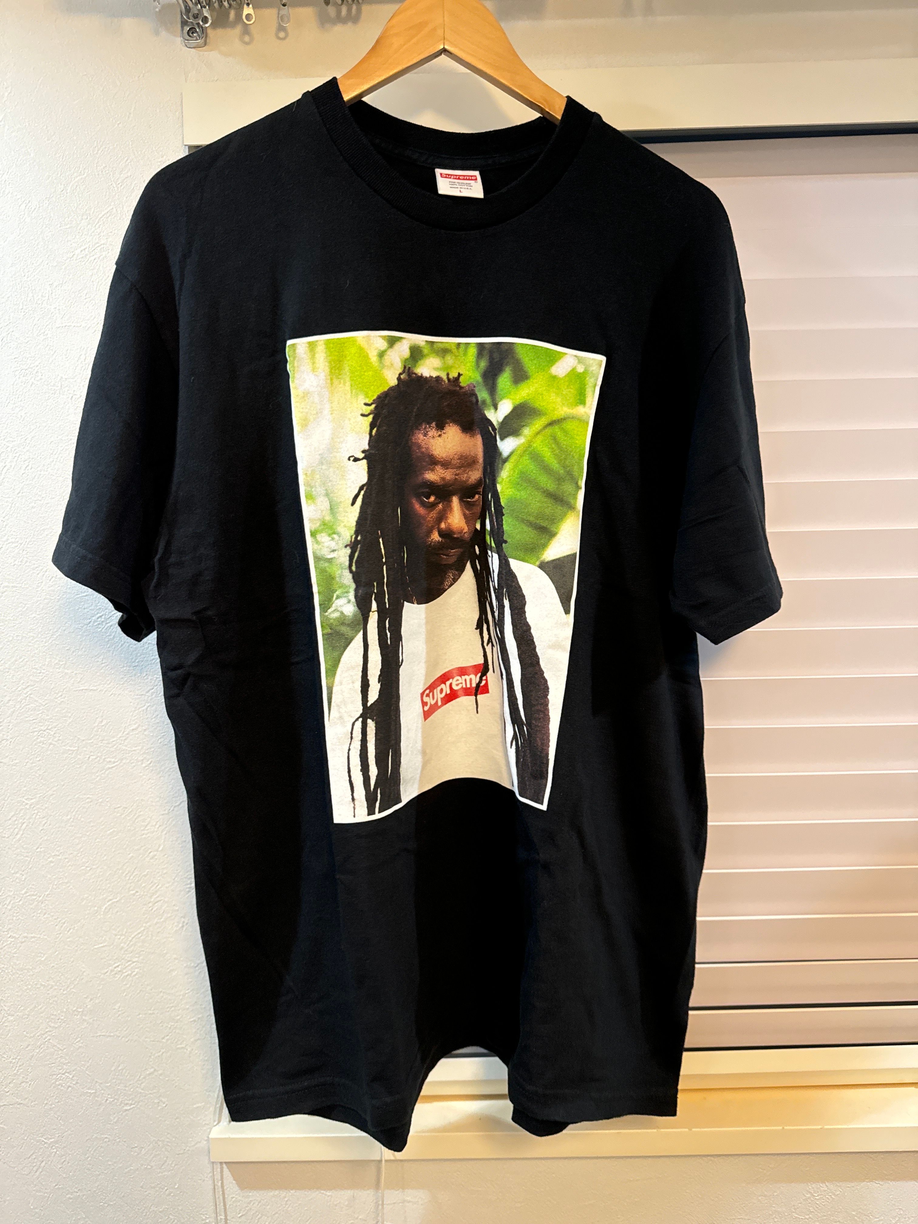 Supreme Buju Banton Tee "Black"