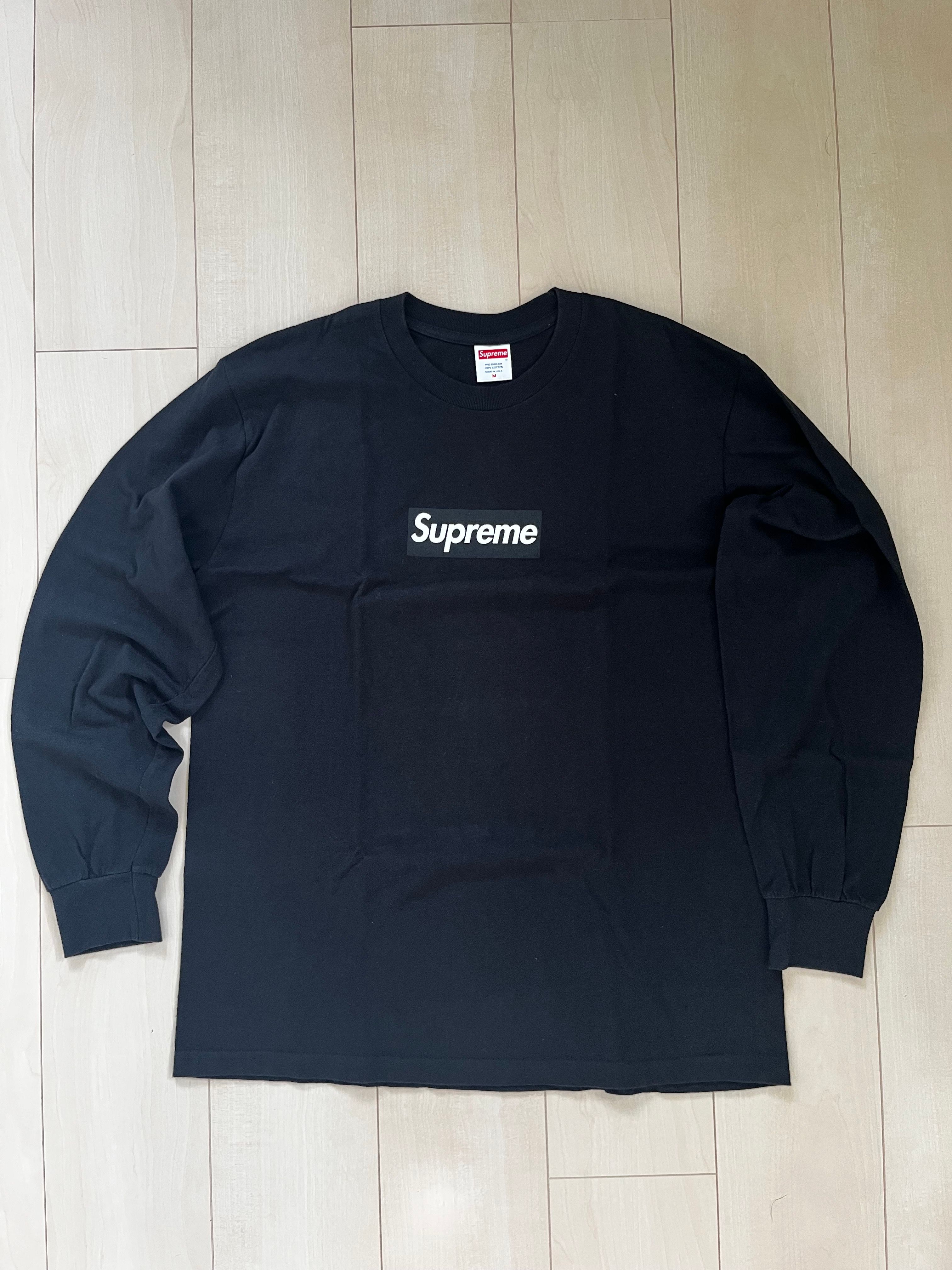 Supreme Box Logo L/S Tee "Black"