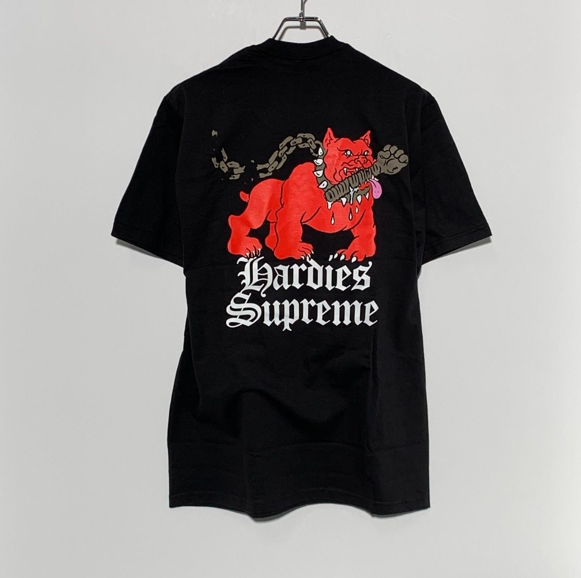 Supreme / Hardies Dog Tee "Black"