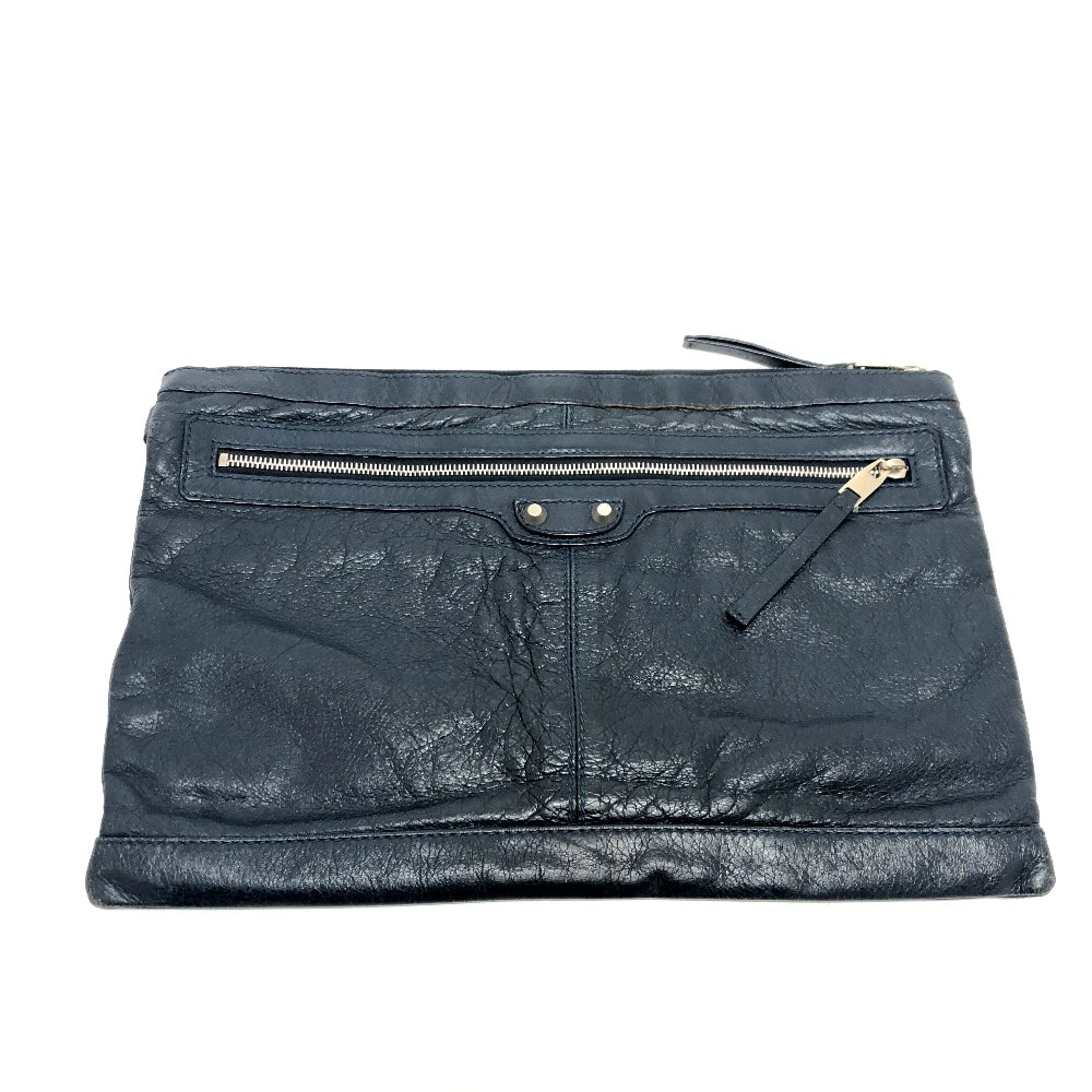 バレンシアガ BALENCIAGA クラシッククリップL 273023 セカンドバッグ カバン バッグ クラッチバッグ レザー ブラック