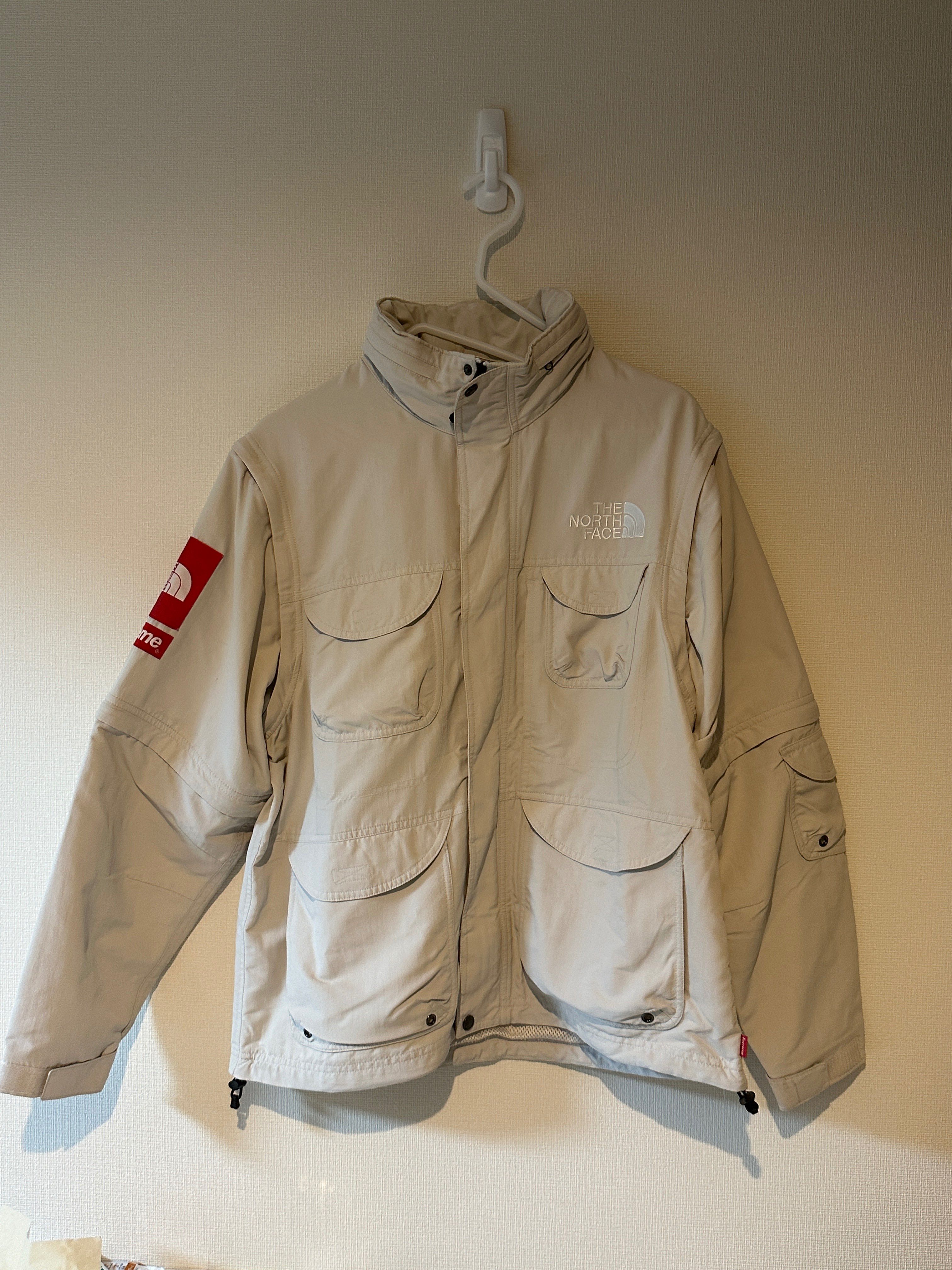 Supreme x The North Face Trekking Convertible Jacket "Moonlight  Ivory"