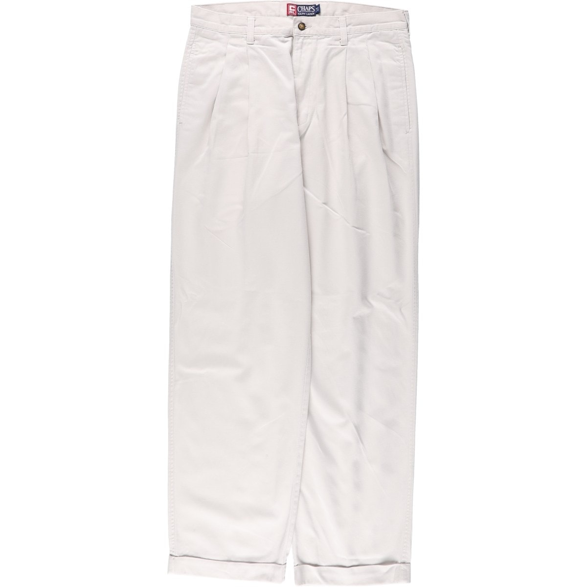 古着 ラルフローレン Ralph Lauren CHAPS チャップス ツータック チノパンツ メンズw32相当/eaa680056