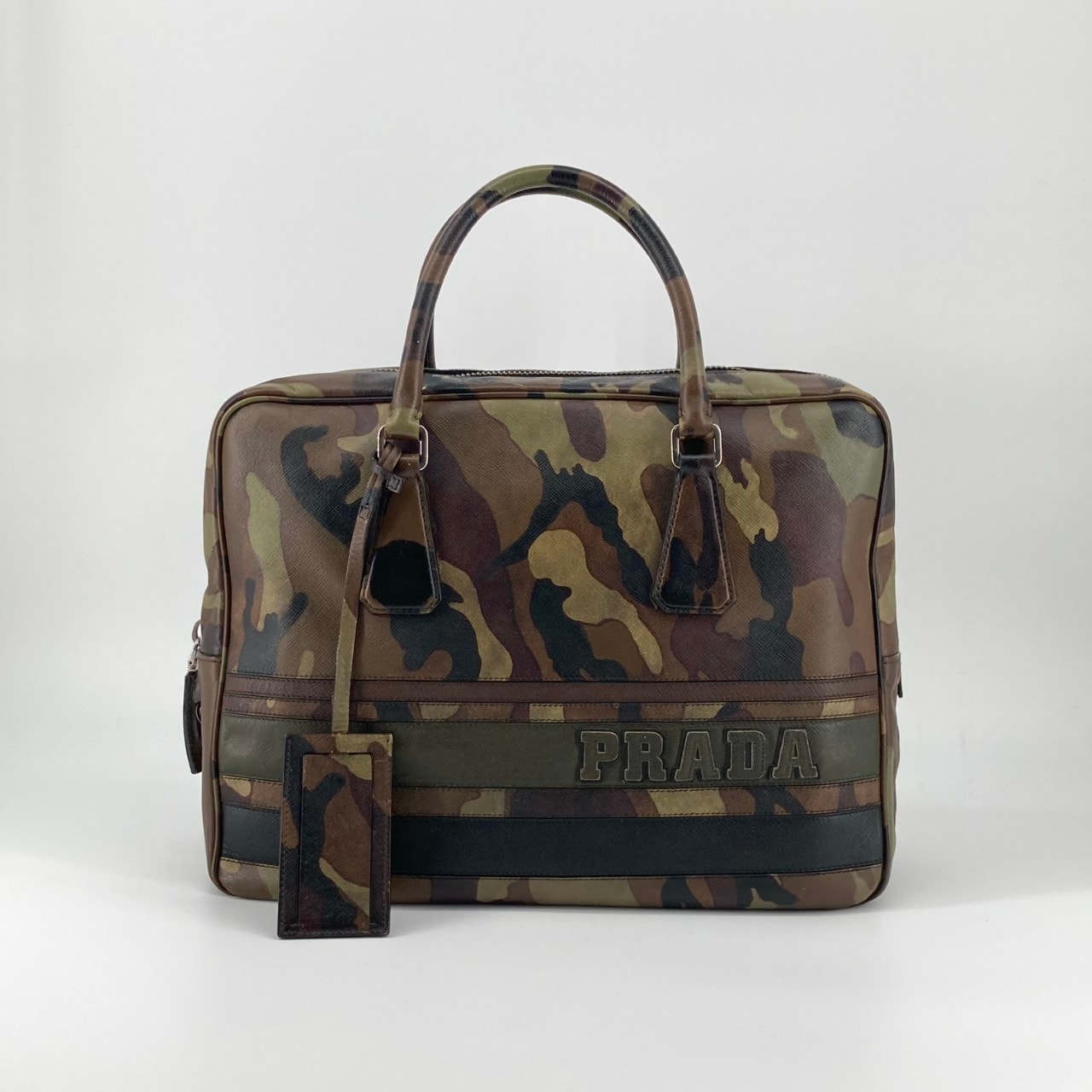 プラダ サフィアーノトラベル VS0088 バッグ本体以外の付属品 C (やや傷や汚れあり)】PRADA（プラダ） サフィアーノレザー VS0088
