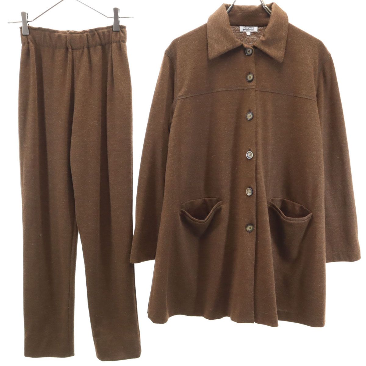 Herno ヘルノ 90s ウールコート 上下セットアップ