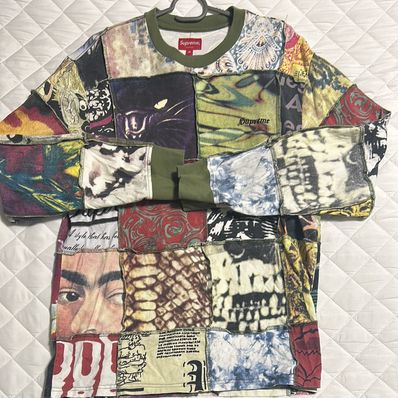 Supreme Mosaic Patchwork L/S Top "Multi"