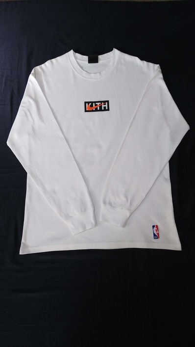 Kith Nike for New York Knicks L/S Tee "White"