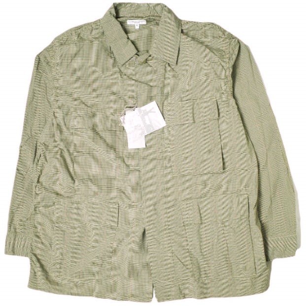 新品 Engineered Garments エンジニアードガーメンツ 20SS アメリカ製 BDU Jacket - NYCO MINI TATTERSALL ファティーグジャケット ナイロンコットン タッターソールチェック S KHAKI ミリタリー