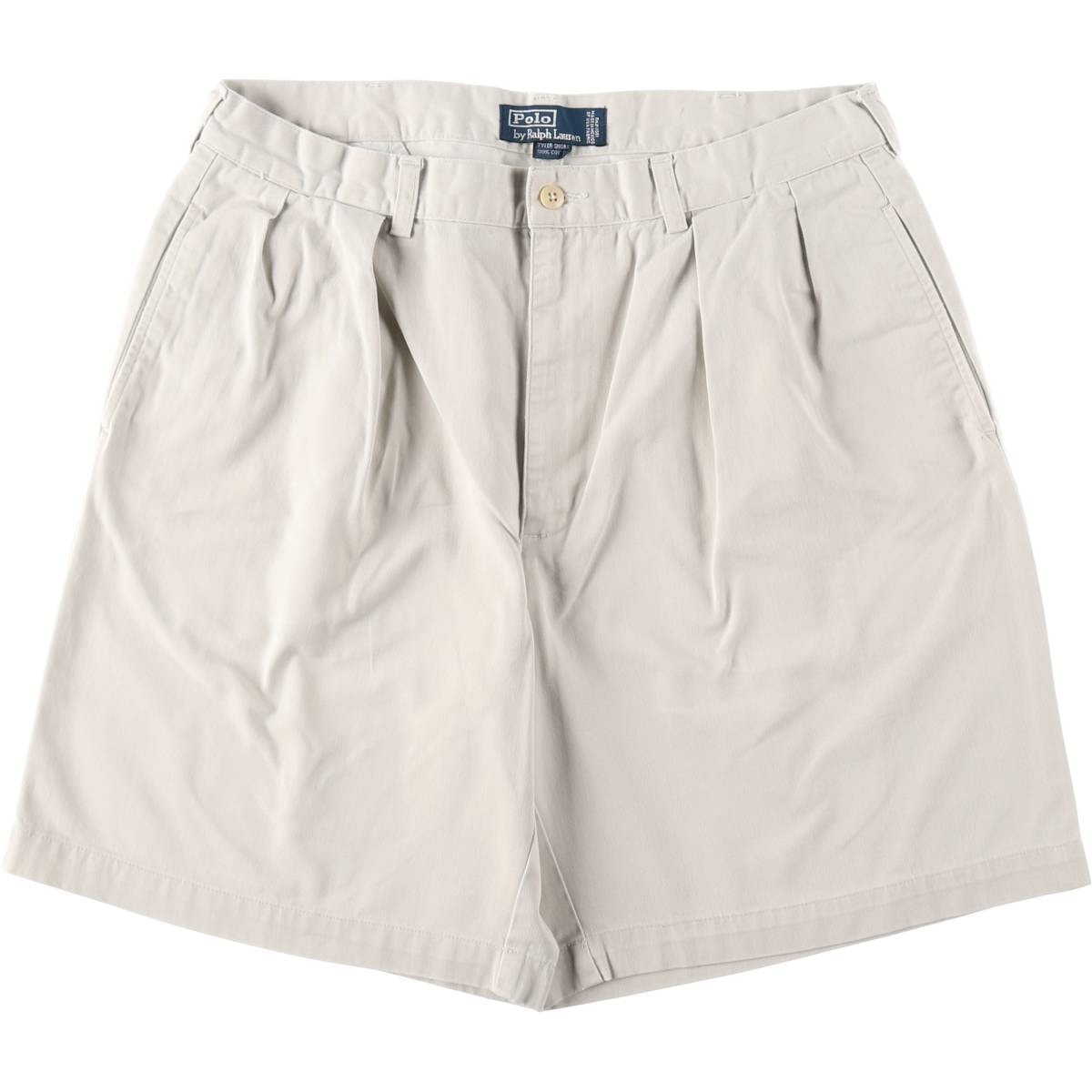 古着 ラルフローレン Ralph Lauren POLO by Ralph Lauren TYLER SHORT ツータック チノショーツ ショートパンツ メンズw35相当/eaa656716