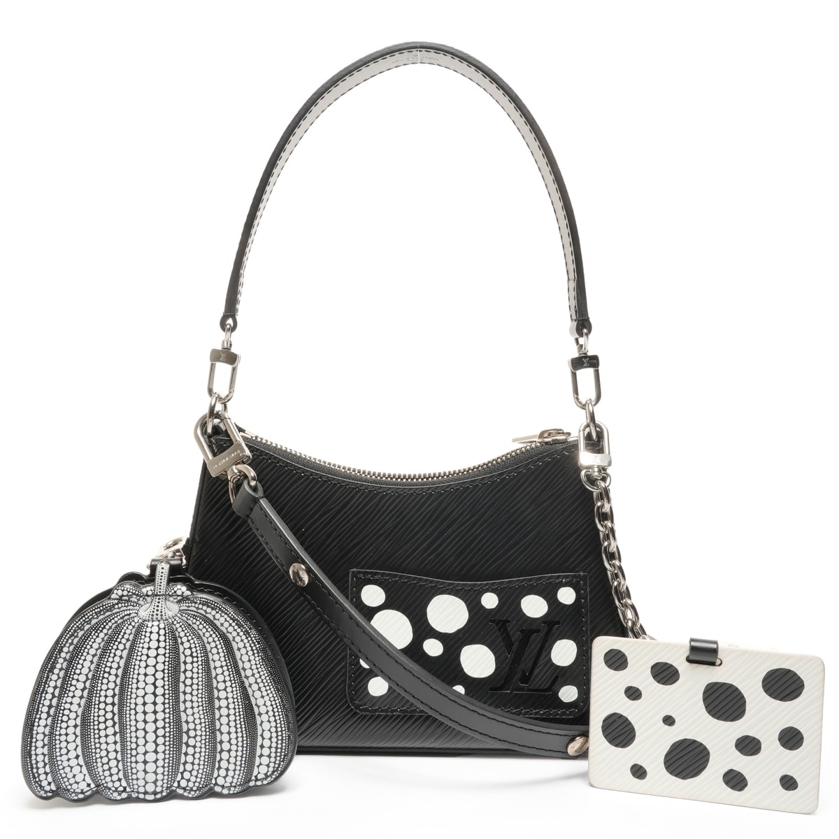 ヴィトン LV エピ 草間彌生 Yayoi Kusama マレリーニ ショルダーバッグ【中古】