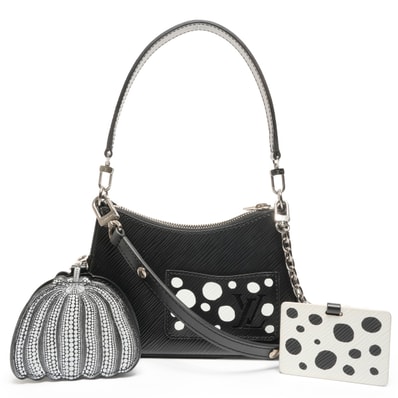 ヴィトン LV エピ 草間彌生 Yayoi Kusama マレリーニ ショルダーバッグ【中古】