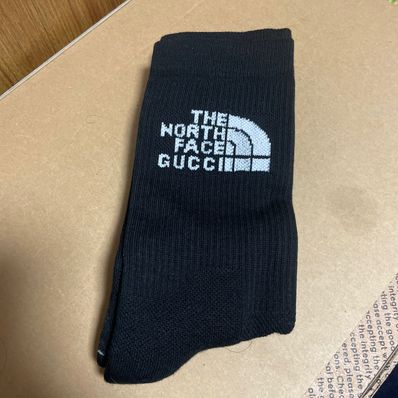 GUCCI×ノースフェイス ソックス