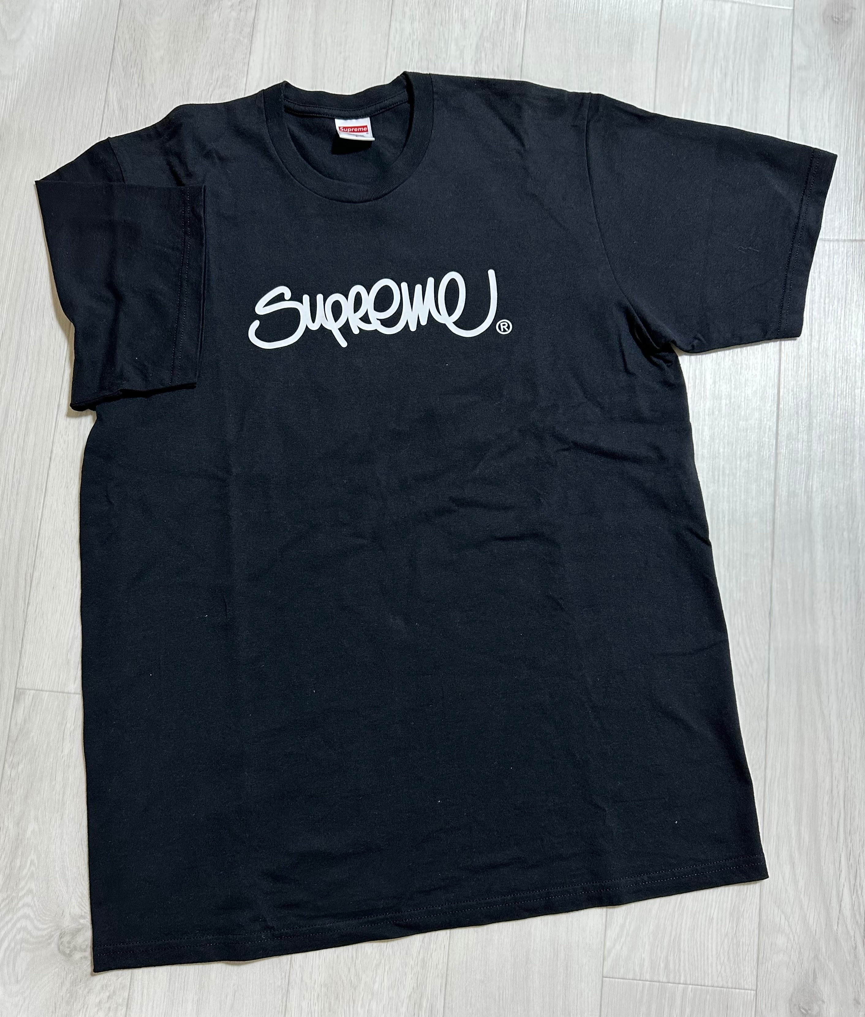 Supreme Handstyle Tee "Black"