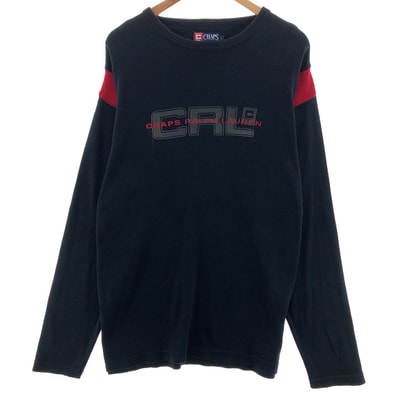 古着 90年代 ラルフローレン Ralph Lauren CHAPS チャップス ロゴスウェットシャツ トレーナー メンズL相当 ヴィンテージ/taa003723