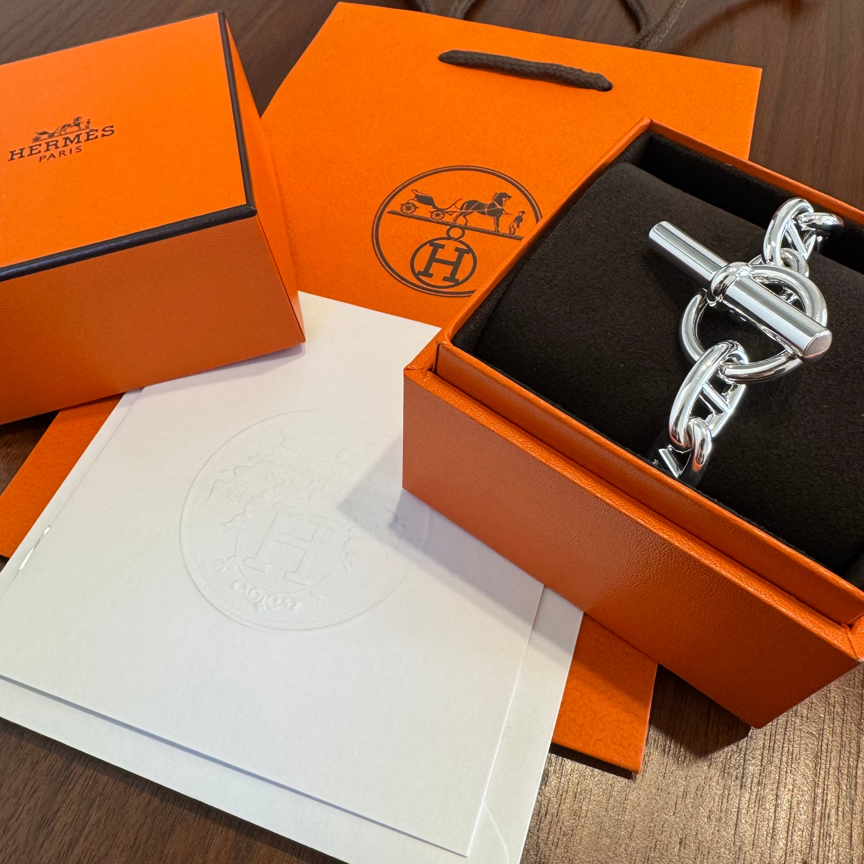 Hermes Chaine D'ancre GM Bracelet "Silver"