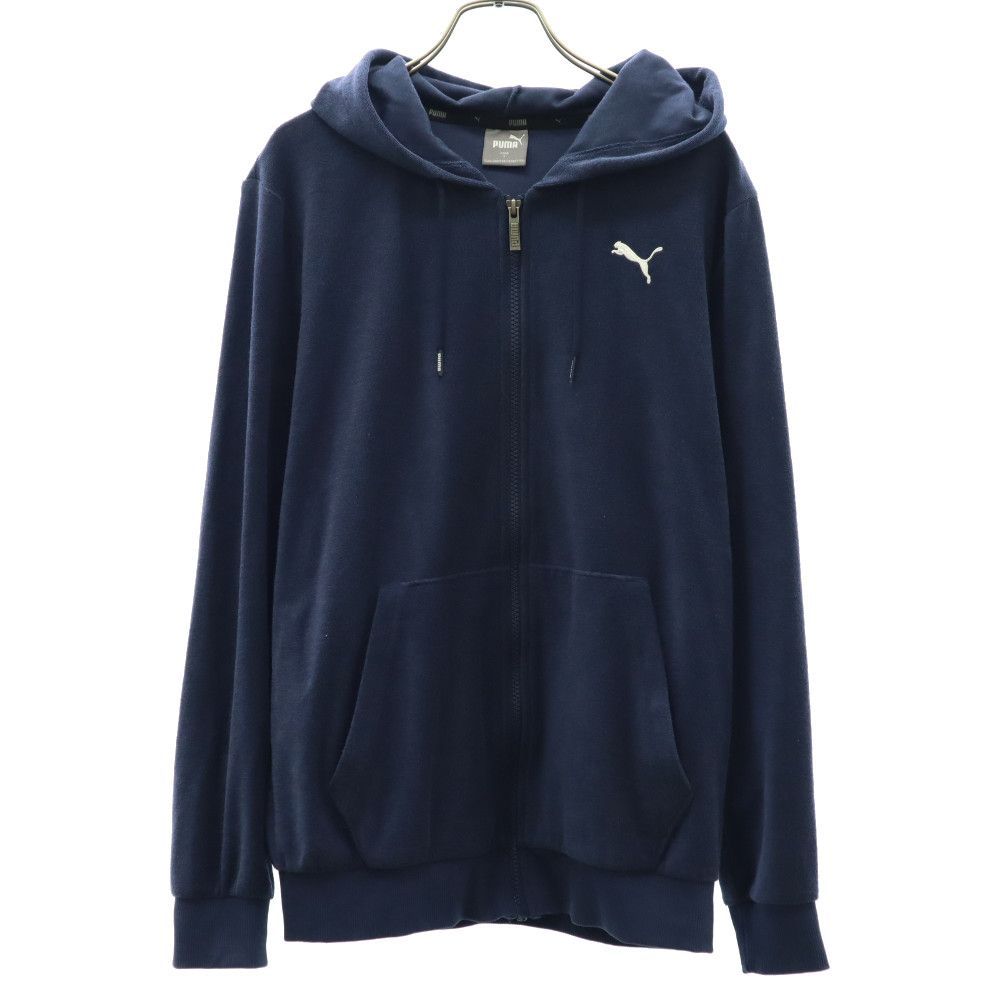 PUMA トレーニング 長袖 パイル地 ジップパーカー