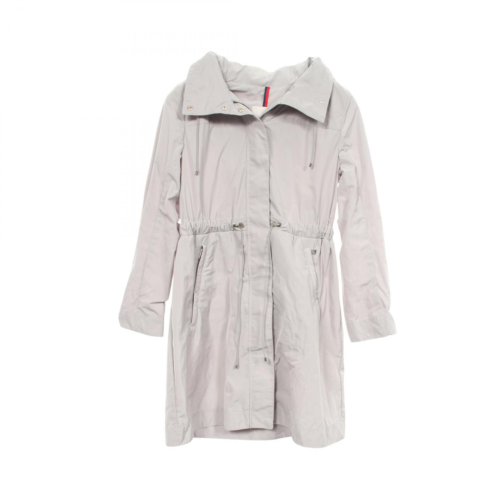 モンクレール MONCLER MALACHITE マラカイト フード付き 衣料品 アウター ポリエステル レディース グレー系 【中古】