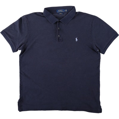 古着 ラルフローレン Ralph Lauren POLO RALPH LAUREN SLIM FIT STRETCH MESH 半袖 ポロシャツ メンズL相当/eaa657638
