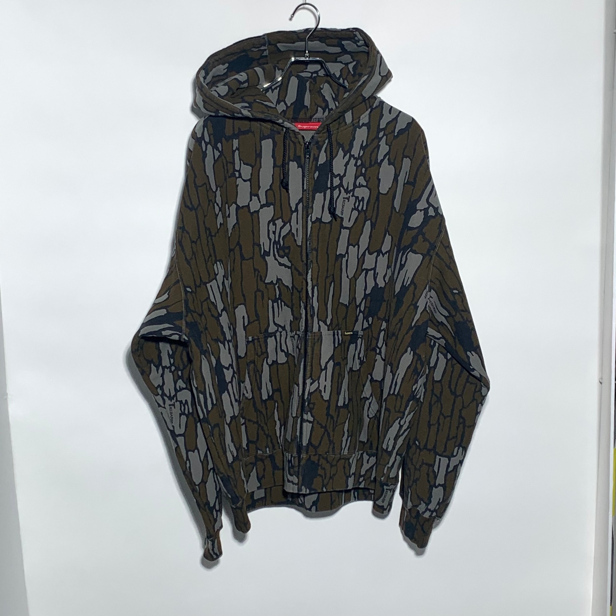 Supreme Work Zip Up Hooded Sweatshirt "Camo"